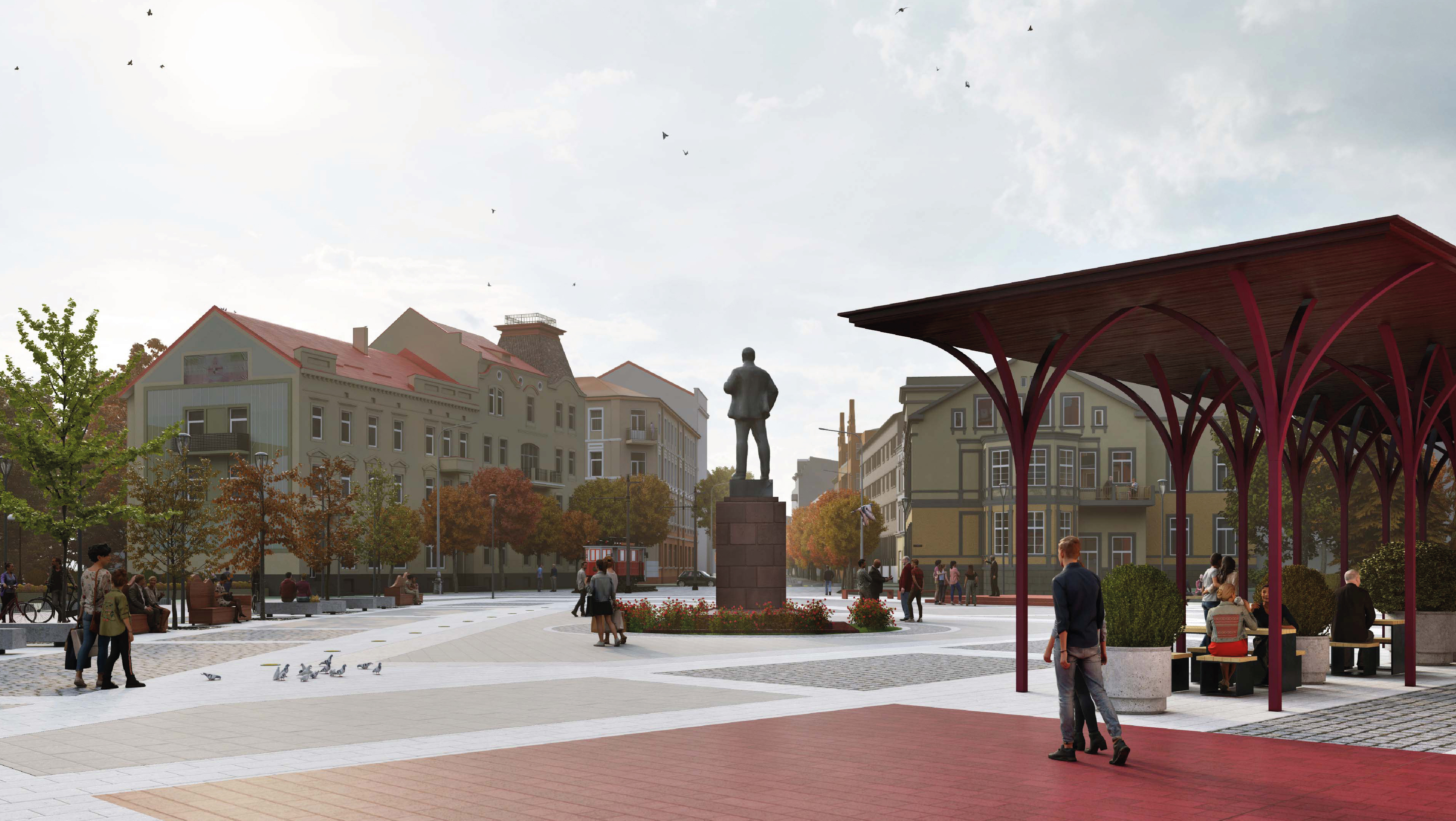 Советск. Благоустройство улицы Красноармейская - undefined